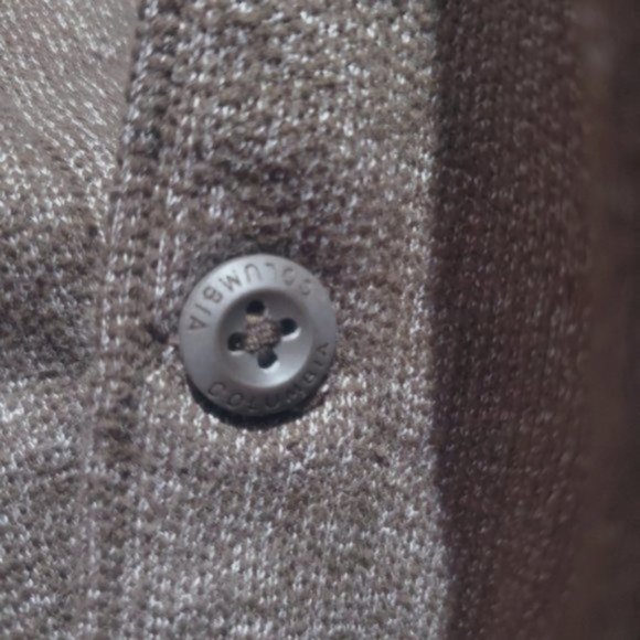 Mens COLUMBIA "Great Hart Mountain" Shirt Jacket in Cordovan Heather - Picture 9 of 16